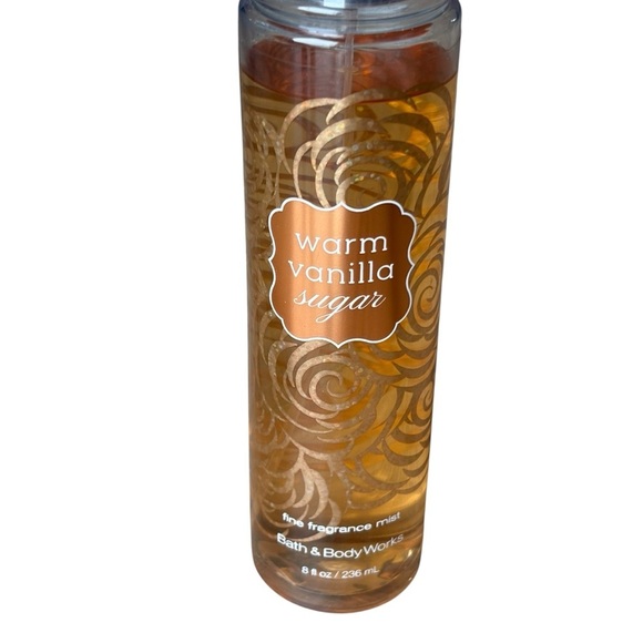 Bath & Body Works Warm Vanilla Sugar Fine Fragrance Mist No Cap 8 oz - Picture 4 of 4